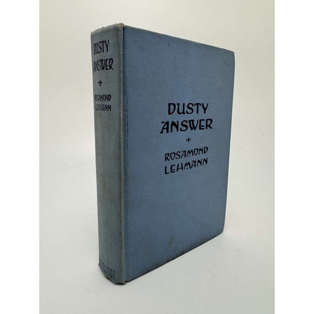 Dusty Answer Rosamond Lehmann Fiction Novel 1st Edition First Printing 1927 HC